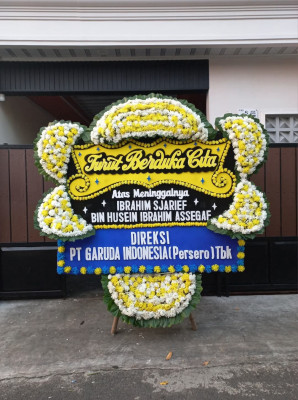 Papan Bunga Duka di Boyolali