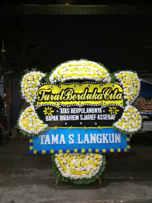 Papan Bunga Duka di Boyolali