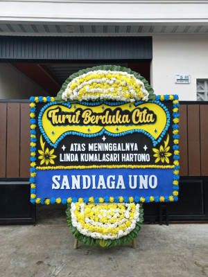 Papan Bunga Duka di Boyolali