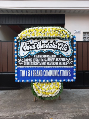 Papan Bunga Duka di Boyolali